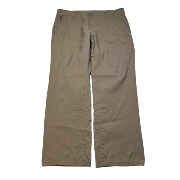 Weatherproof‎ Vintage Tech Pants Mens 36x30 Tan Casual Outdoor Travel Work - Picture 1 of 7